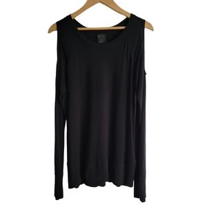 Nicole Miller Cold Shoulder Top